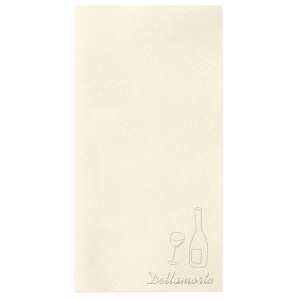 Leave a lasting impression on your guests with the Embossed Wine Bottle Napkin. The simple yet elegant design is embossed into the napkin style, size and color of your choice, making this an unforgettable hit at your next party! 