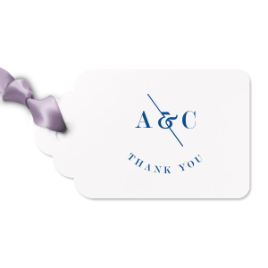 Lighten up someone's day! This would be a great way to surprise your closest ones. The Letterpress Gift Tag with Couple Initials on it and a Thank You graphics would look amazing on your gift! 