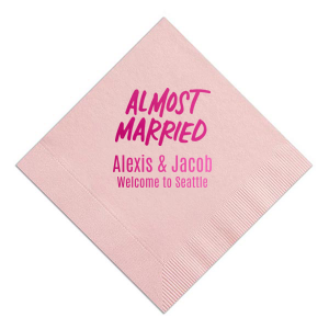 Almost Married Napkin