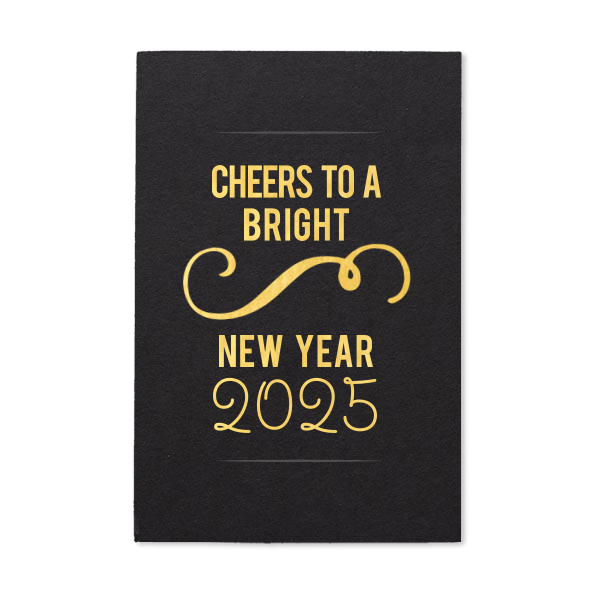 Light up the countdown with the Woo Hoo New Years Sparkler, toasting the future with a 'bright New Year' flourish. The attached matchbook's 'Woo Hoo!' script ignites joy, making every spark a burst of festivity for welcoming the year ahead.