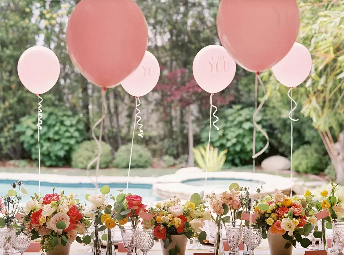 "pop the question" bridesmaid proposal balloons