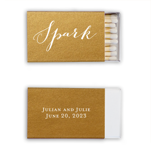 Classic Wedding Matches | Custom Classic Wedding Matchboxes | For Your ...