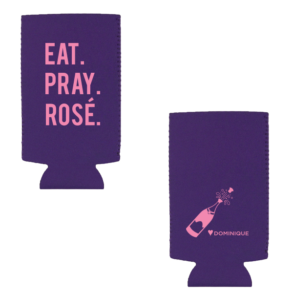 Eat. Pray. Rosé. Can Cooler