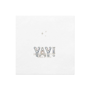 ForYourParty's elegant White Borderless Full Color + Foil Cocktail Napkin with Shiny Sterling Silver Foil has a Twilight graphic and is good for use in Stars, Delphine themed parties and will impress guests like no other. Make this party unforgettable.