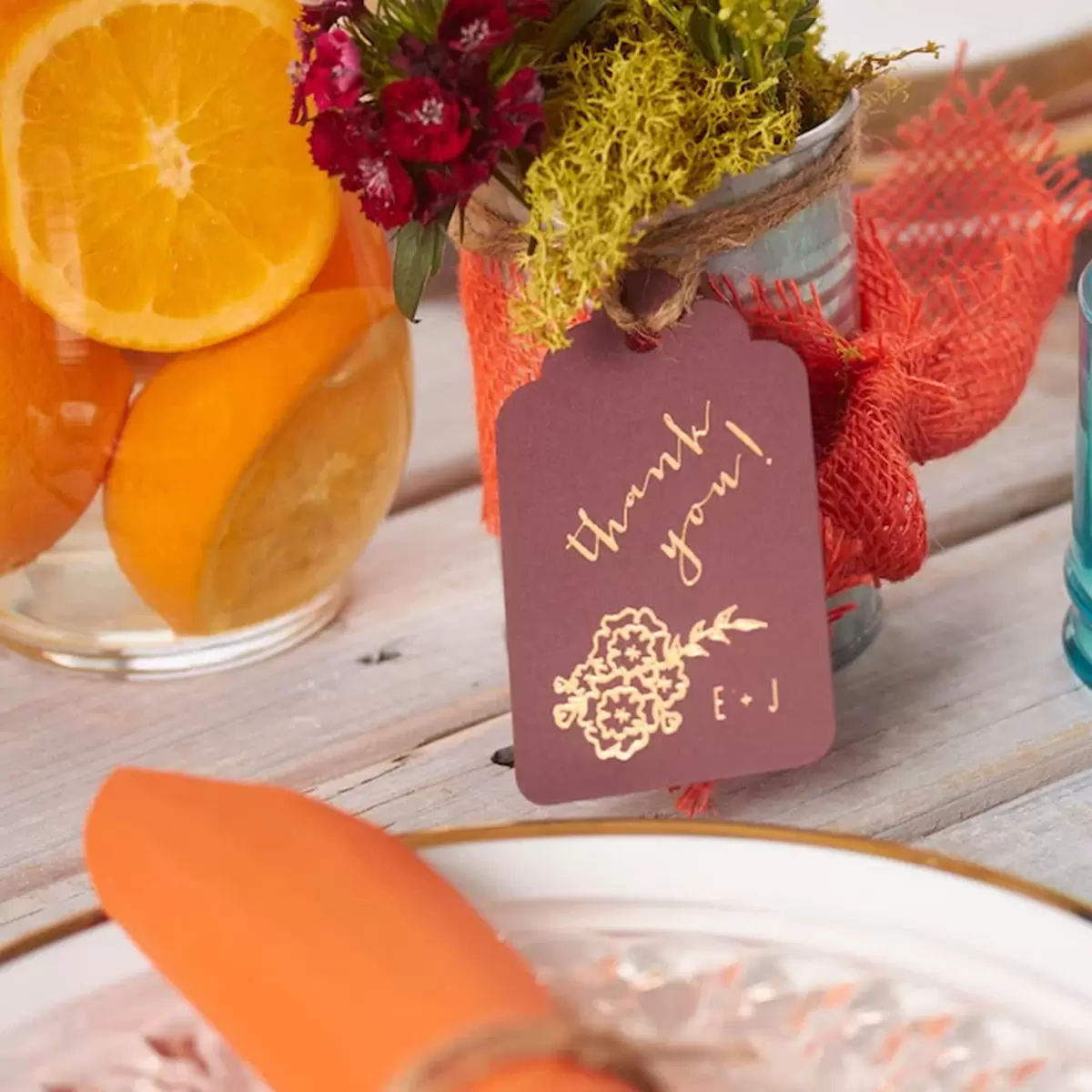 How to use fruit in your table decorations