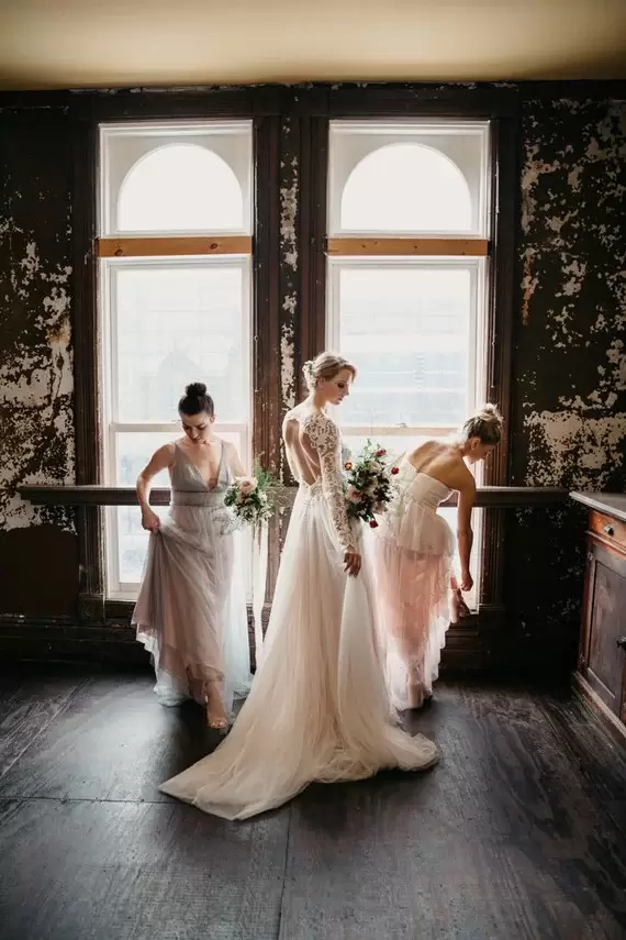 fine art Degas wedding theme