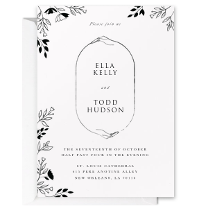 Total Eclipse Wedding Invitation