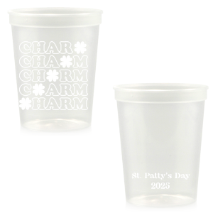 St. Patrick's Day Charm Clover Cup