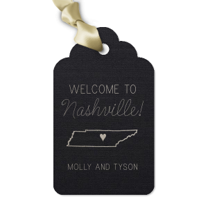 Embrace Southern hospitality with the Welcome to Tennessee Gift Tag, a warm greeting for guests near and far. Tailor with a city to highlight your local charm, and the host's name below ensures each gift feels like a personal welcome to the Volunteer State.