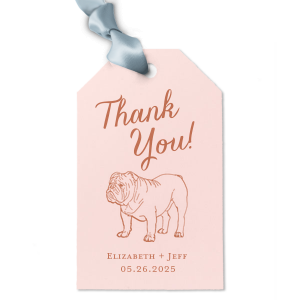 Thank You! Dog Gift Tag