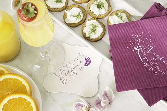 Custom Coasters Bridal Shower