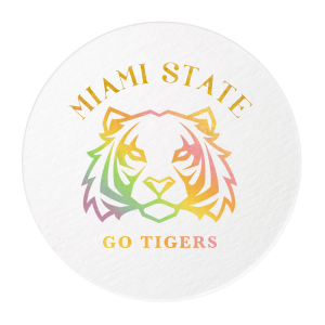 Chic Greek Week Coaster