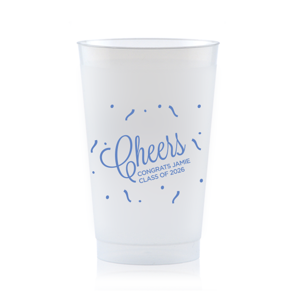 Our custom Matte Periwinkle Ink 24 oz Frost Flex Cup with Matte Periwinkle Ink Cup Ink Colors are a must-have for your next event—whatever the celebration!