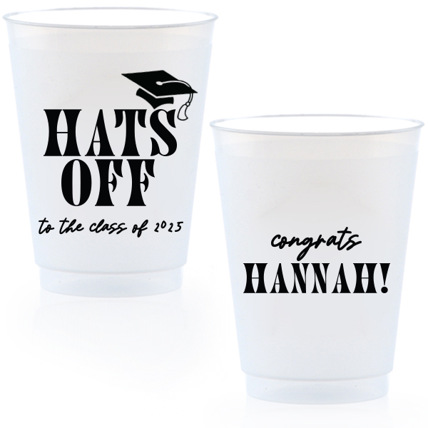 Hats Off To The Class Graduation Frost Cup