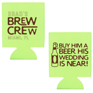 Bachelor Brew Crew Can Cooler