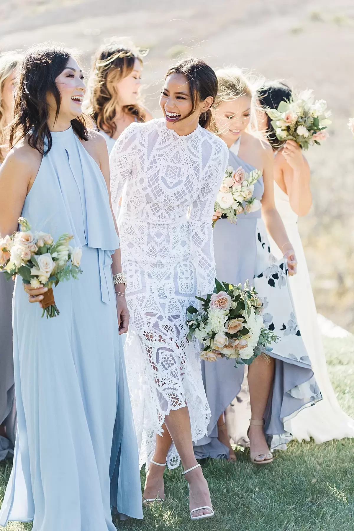 Jamie and her bridesmaids!