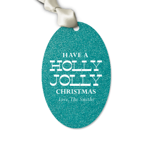 Fill friends and family with the holiday spirit with the Holly Jolly Gift tag. Add the perfect accessory to your gifts this year with customizable text to deliver personal messages to loved ones.
