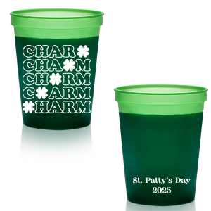 St. Patrick's Day Plastic Cups