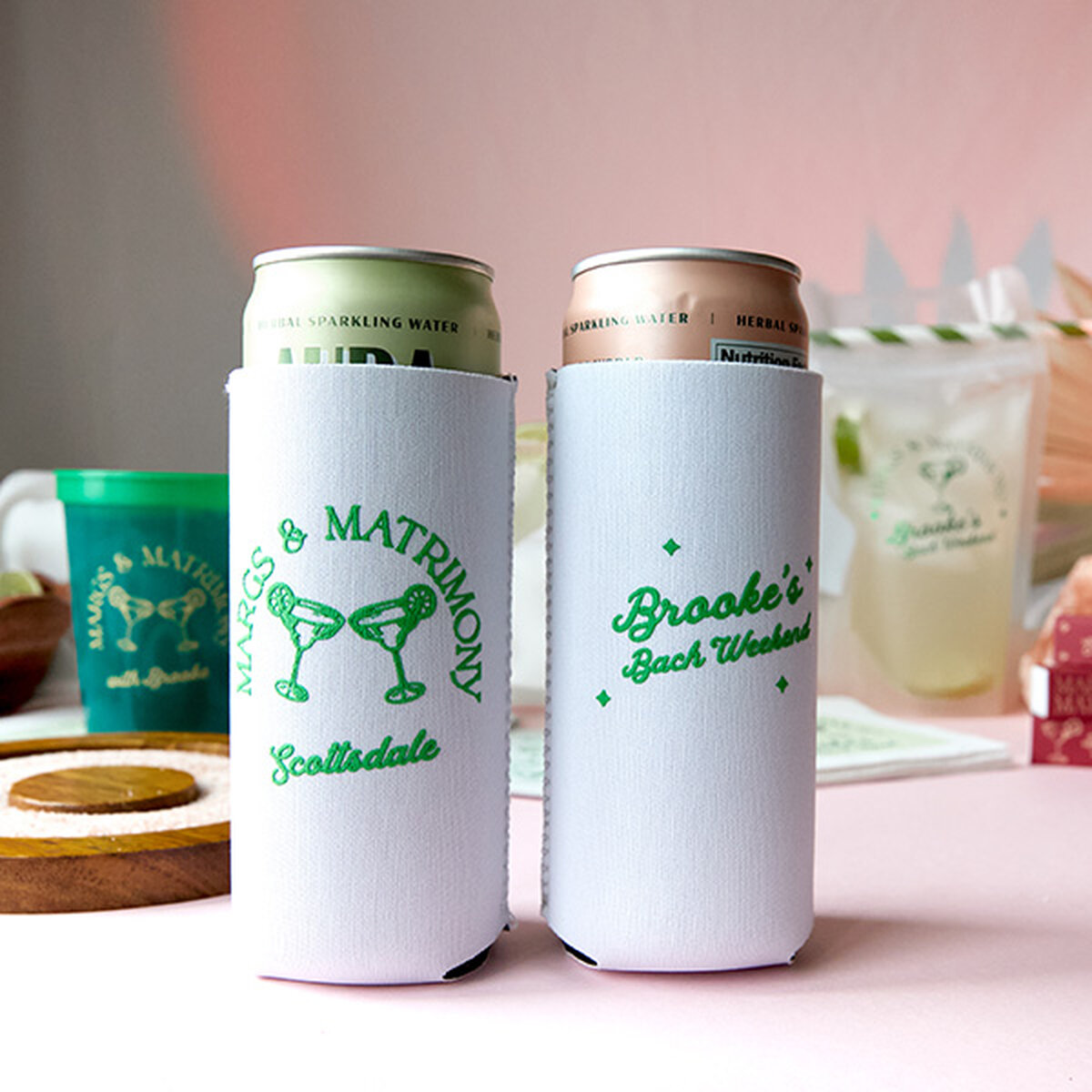 Wedding Can Coolers