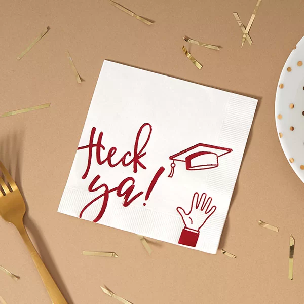 Heck Ya! Graduation Party Ready Napkin Pack
