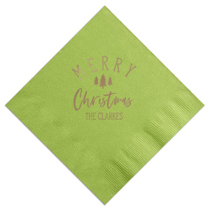 Merry Christmas Napkin