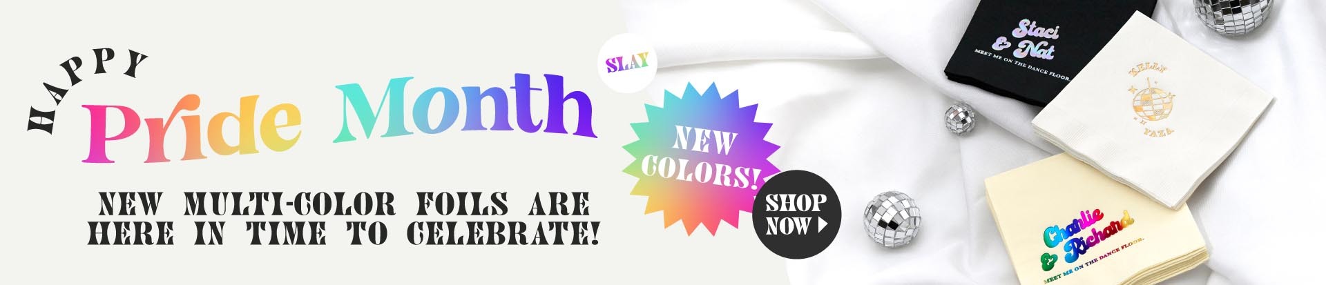 Happy Pride Month: New Multi Color Foils Are Here to Celebrate