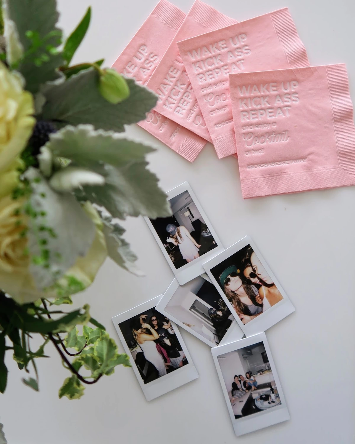 personalized cocktail napkins