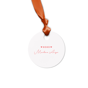 This customized Letterpress Tag with your name on it would look even better with a gift for your closest ones. Get it today and surprise someone, leave them speechless! 