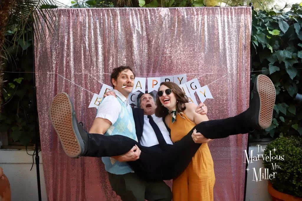 graduation party idea photo booth