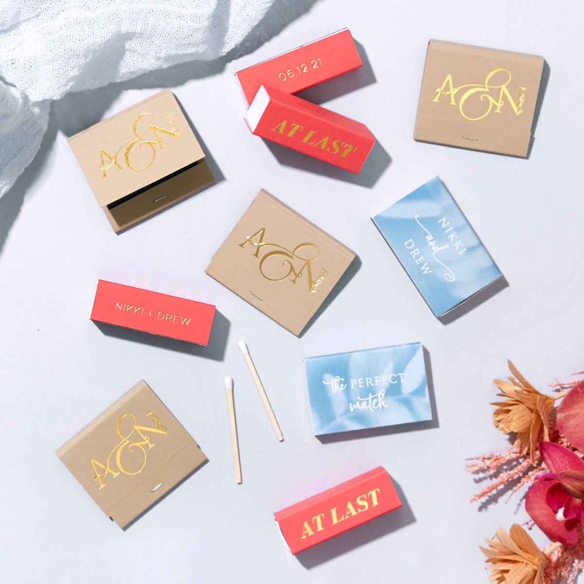 Pop into Spring Wedding collection custom matches