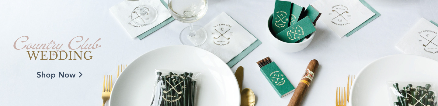Country Club Wedding Shop Now