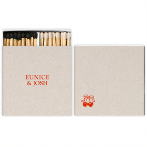 Cherry Pair Matchbox