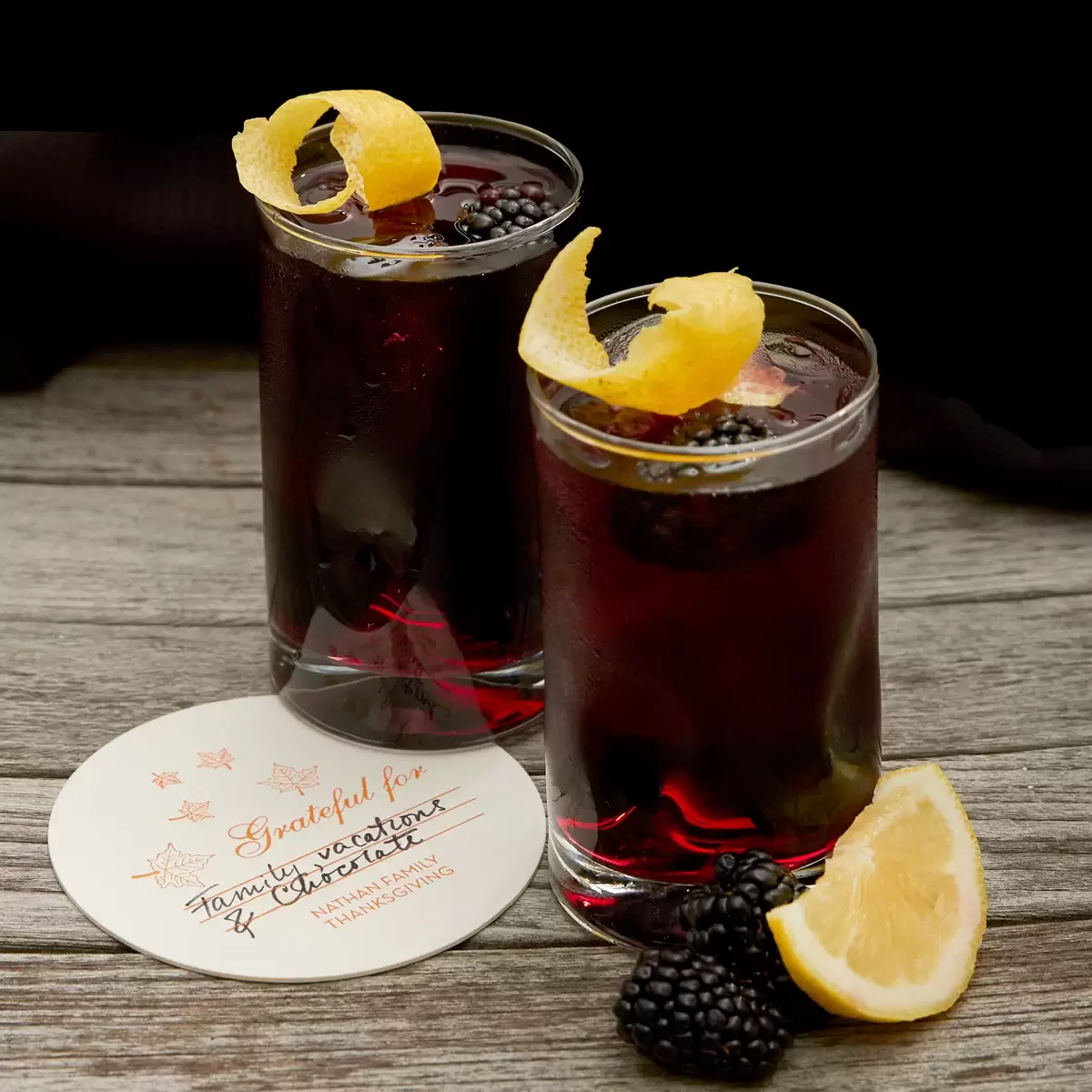 Blackberry cocktail recipe