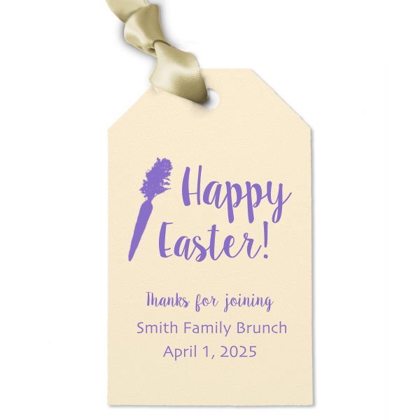 Our personalized Poptone Mimosa Luggage Gift Tag with Shiny Fuchsia Foil has a carrot graphic and is good for use in Food themed parties and can't be beat. Showcase your style in every detail of your party's theme!
