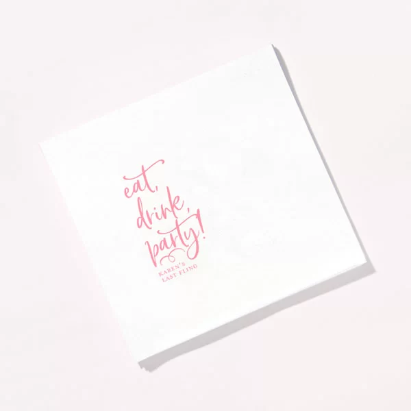Luncheon Napkin (Ink)