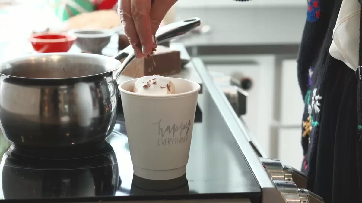 how to make hot chocolate cocktail from scratch