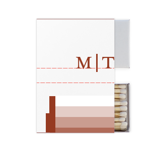 Color Block Gradient Initials Match