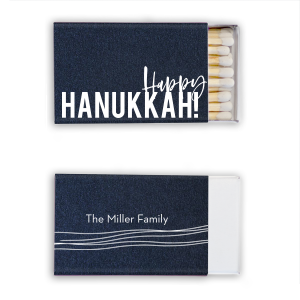 Happy Hanukkah Matchbox