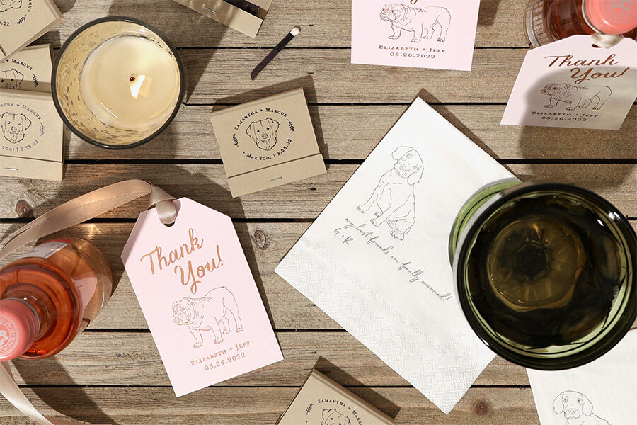 Custom Dog Napkins