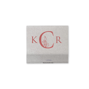 ForYourParty's elegant Shimmer Silver 30 Strike Matchbook with Shiny Rose Quartz Foil can be customized to complement every last detail of your party.