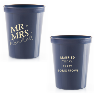 Married Party Mr and Mrs Stadium Cup