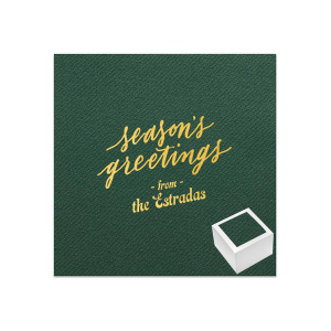 Make this party unforgettable. Season's Greeting Napkin Reception Set is coming with a great retro vibe in it. The guests will agree!