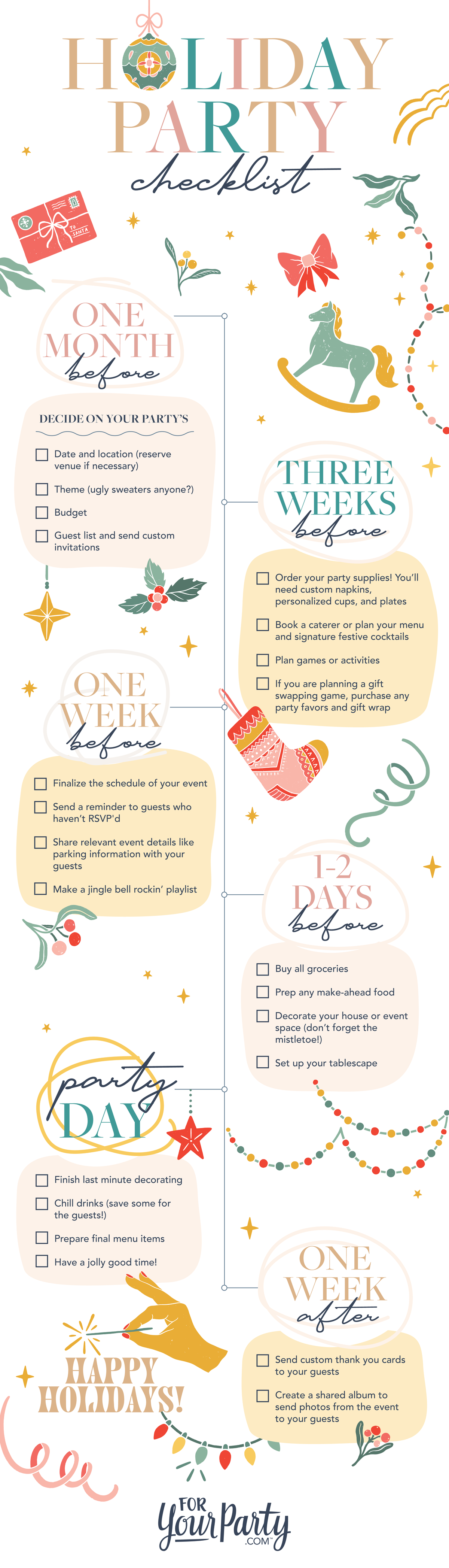 10 Things To Consider When Planning Your Company Holiday Party! - Picnic  People
