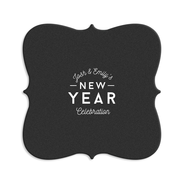 New Year Celebration Coaster 