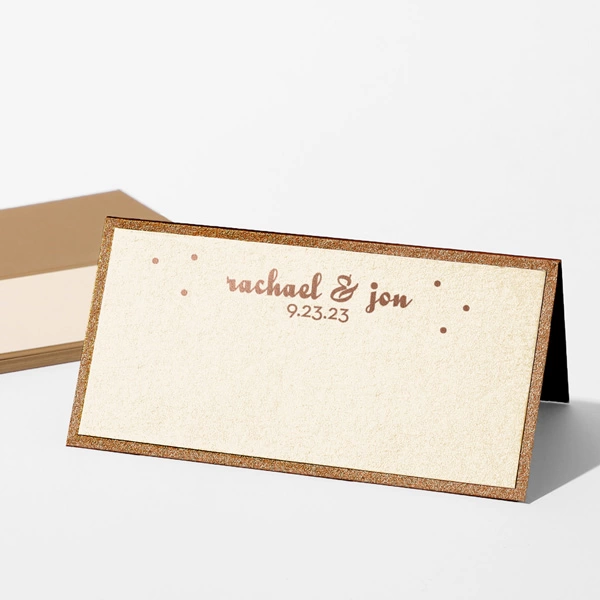 Layered Place Card (Foil)