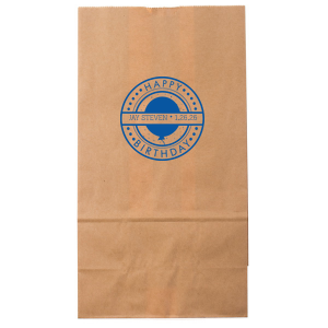 Enhance your celebration with flair using the Birthday Badge Bag, showcasing a custom-crafted badge that celebrates with style. Balloons, confetti, and bold 'Happy Birthday' lettering give this bag a professional, logo-like finish, suitable for any age's festive fête.