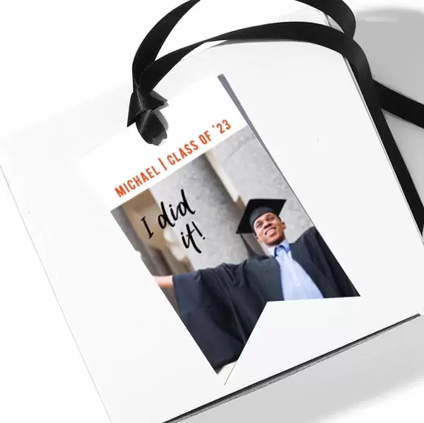 Double Point Gift Tag (Photo)