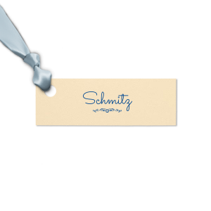 ForYourParty's chic Poptone Mint Round Gift Tag with Matte Navy Foil has a Flourish 1 graphic and will give your party the personalized touch every host desires.