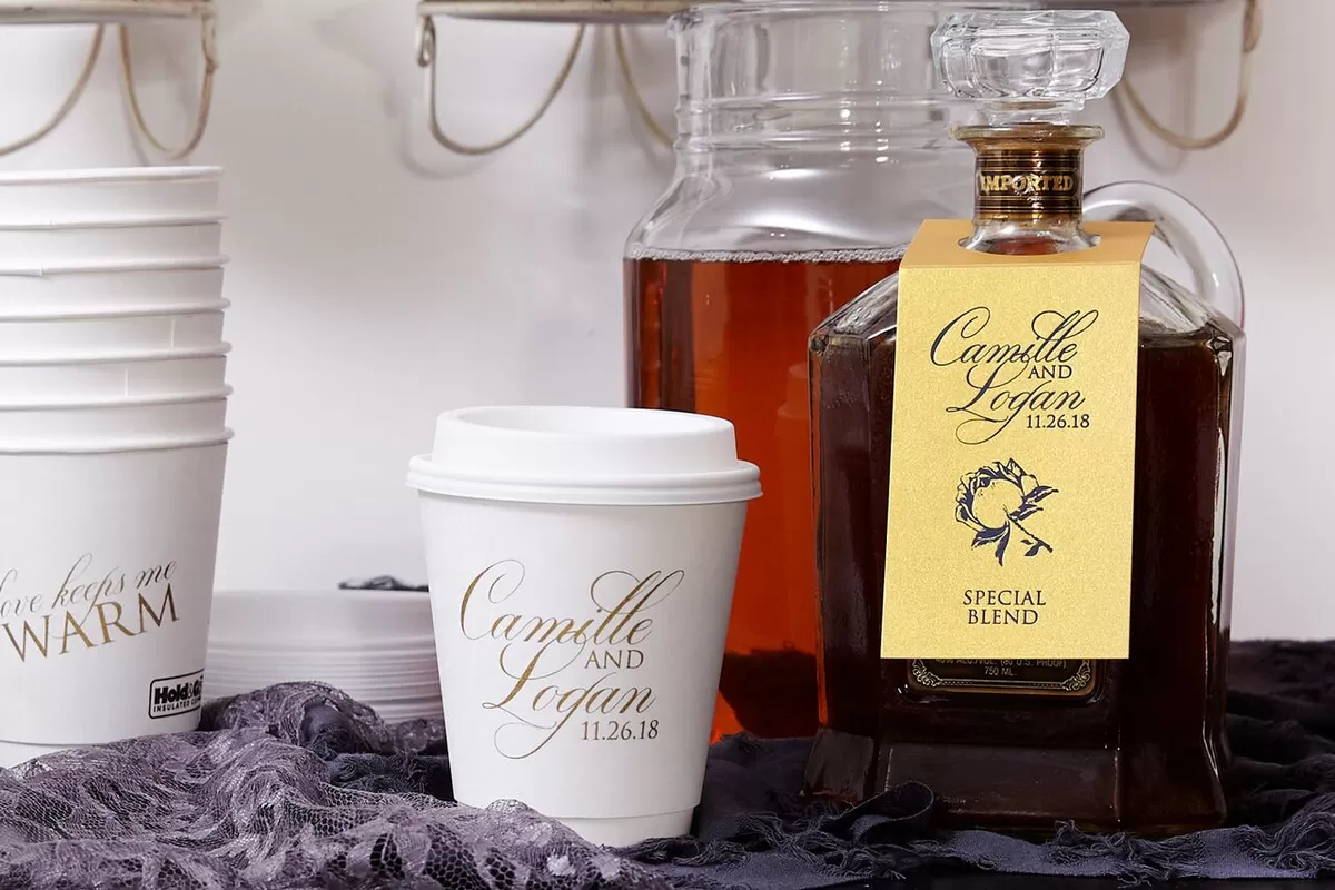 gothic glam custom coffee cups