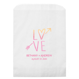 LOVE Custom Photo Party Bag